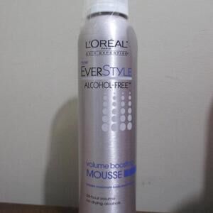 L'oreal EverStyle Volume Boosting 24 Hour Alcohol-Free Mousse 8 oz